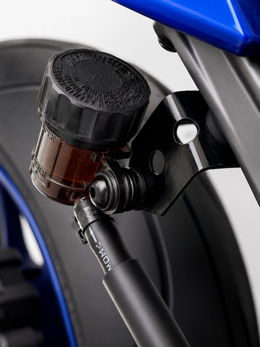 2024 MT-09 rear brake reservoir mounted on the Bracket Tree